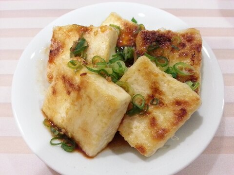 カリカリ豆腐ステーキ